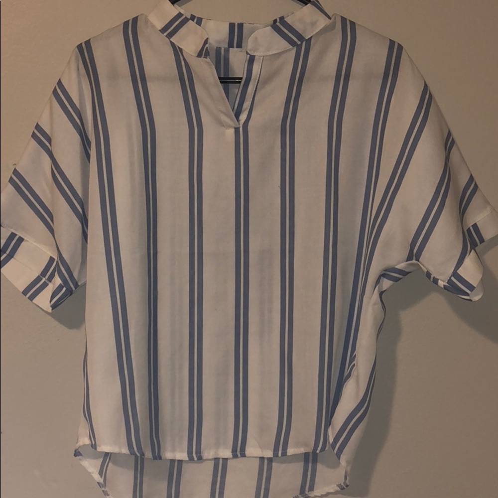 Blue Striped Shirt